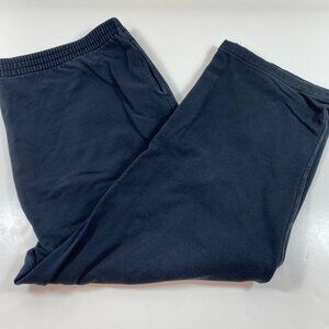 Charter Club Mens Charcoal Shot Elastic Waistband Pants Casual Loungewear Size L